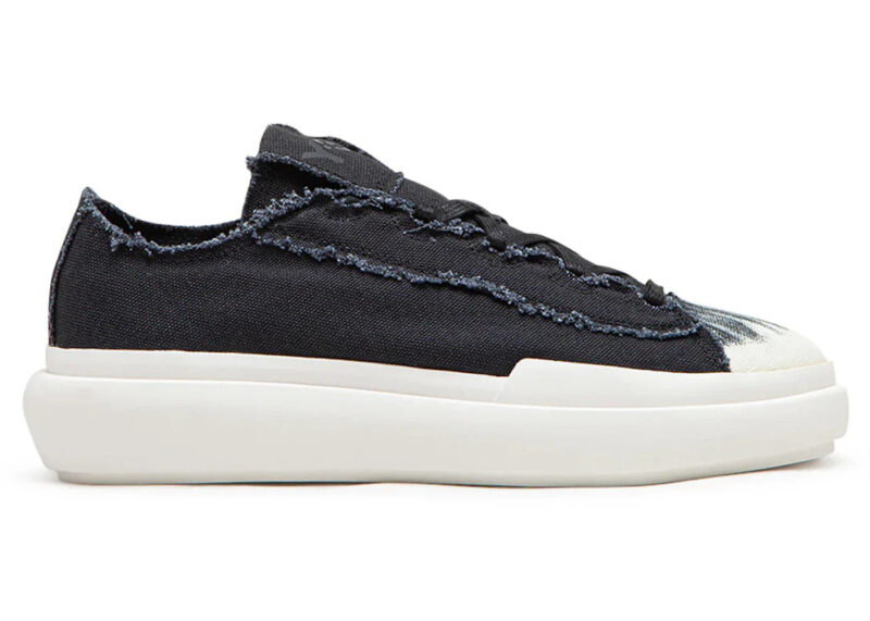 adidas Y-3 Nizza Low Black Off White Worn-In