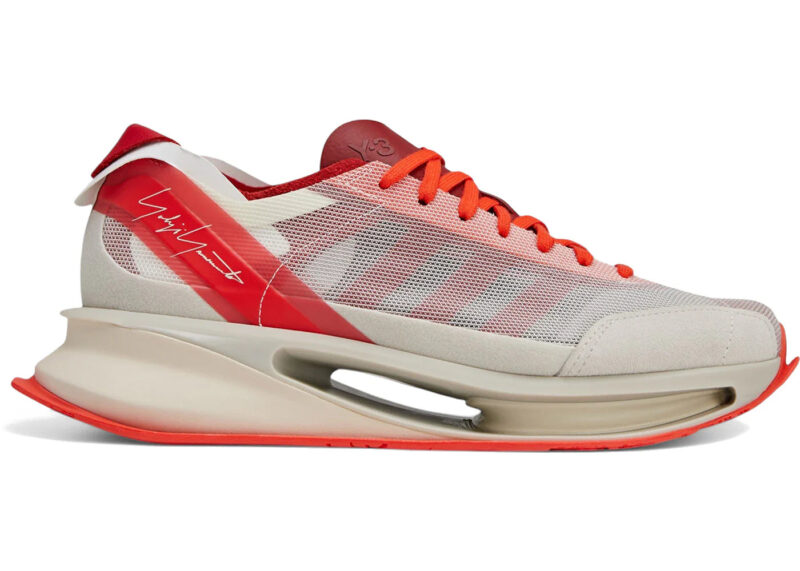 adidas Y-3 S-Gendo Run Cream White Talc Better Scarlet