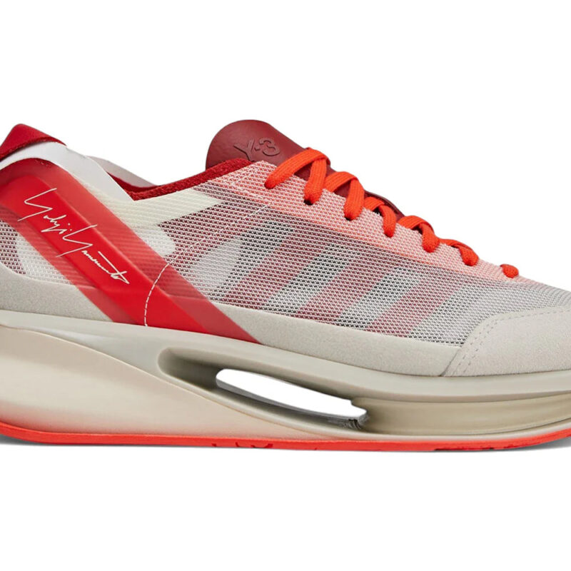 adidas Y-3 S-Gendo Run Cream White Talc Better Scarlet
