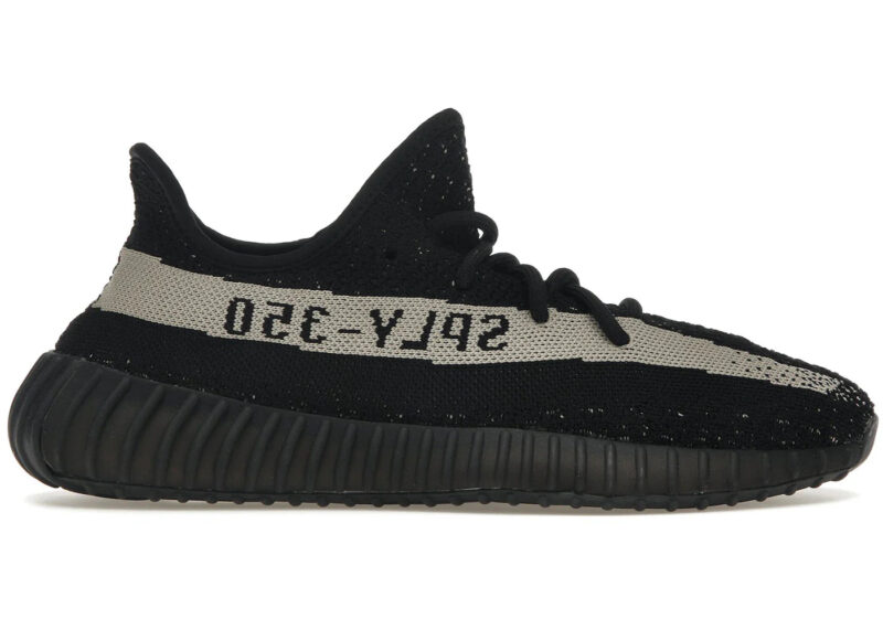 adidas Yeezy Boost 350 V2 Core Black White Men's - BY1604 - US - Image 2