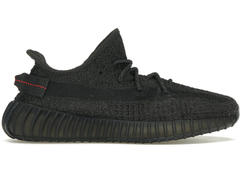 adidas Yeezy Boost 350 V2 Static Black (Reflective) - Image 2