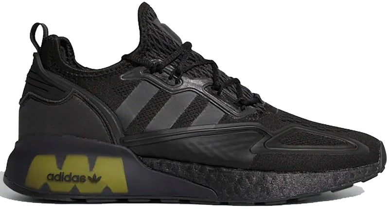 adidas ZX 2K Boost Core Black Solar Yellow
