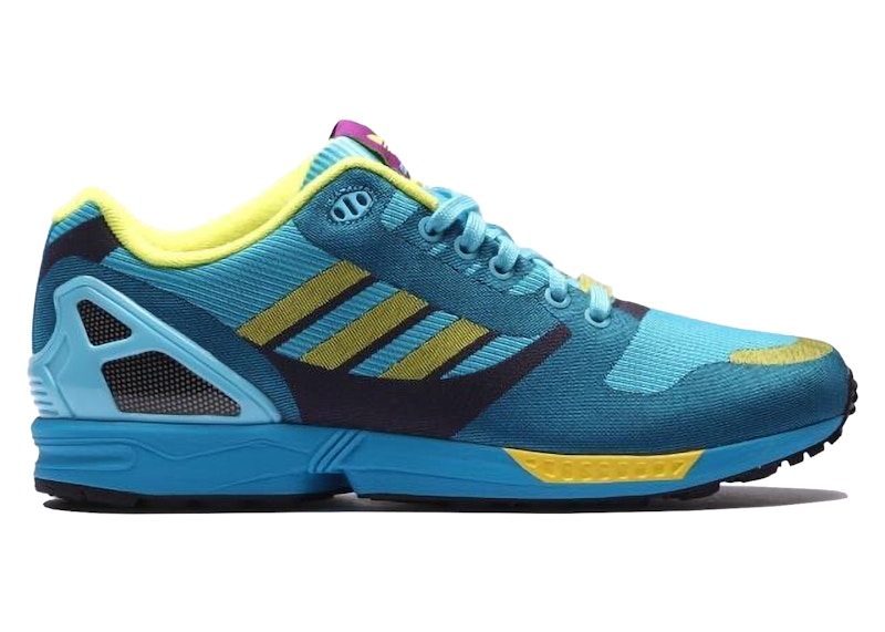 adidas ZX Flux Weave Light Aqua Lemon Peel
