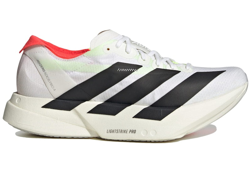 adidas Adizero Adios Pro 4 White Black Red (Women's)