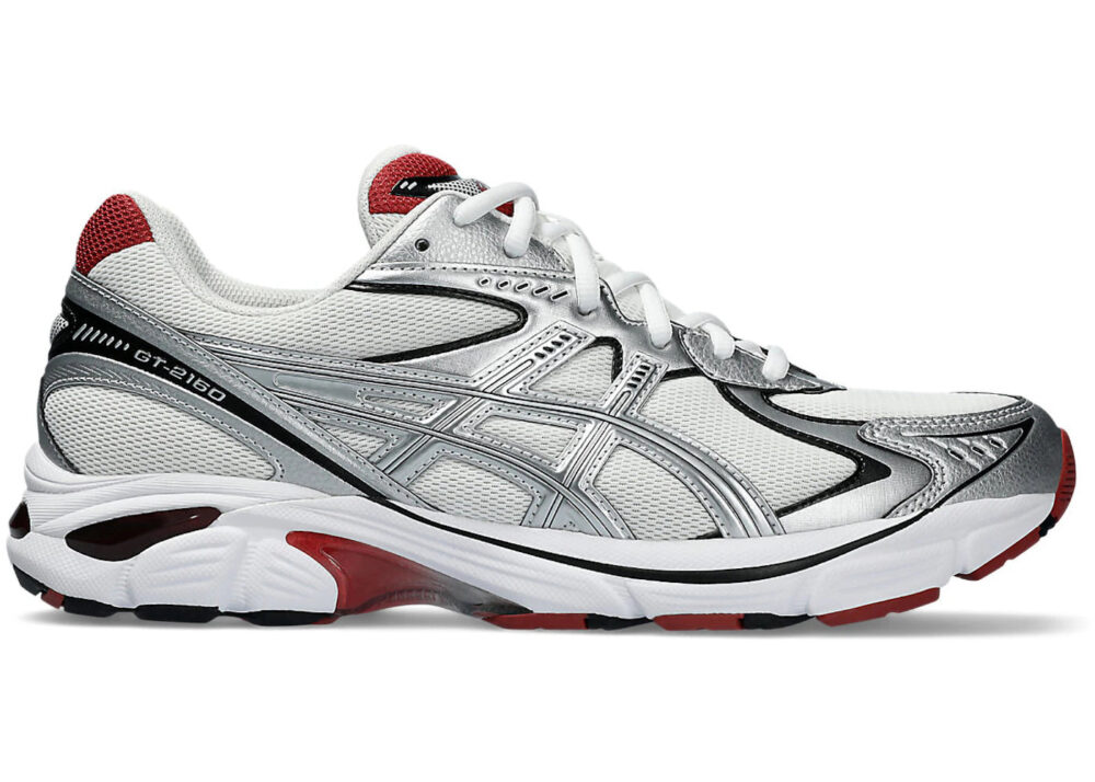 ASICS GT-2160 Silver Red Men's - 1203A513-100 - US