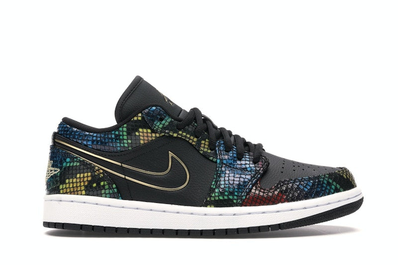 Jordan 1 Low Multicolor Snakeskin (2020) (Women's)