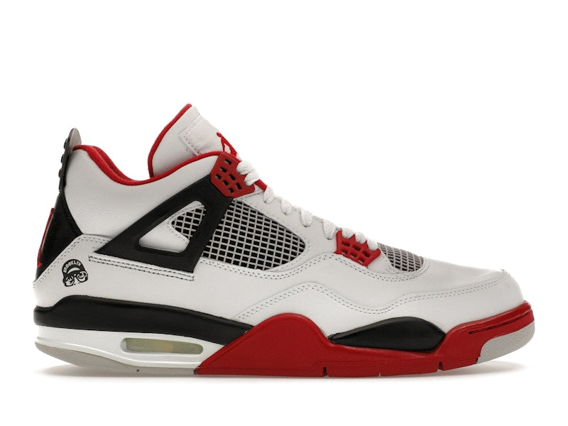 Jordan 4 Retro Fire Red Mars Blackmon