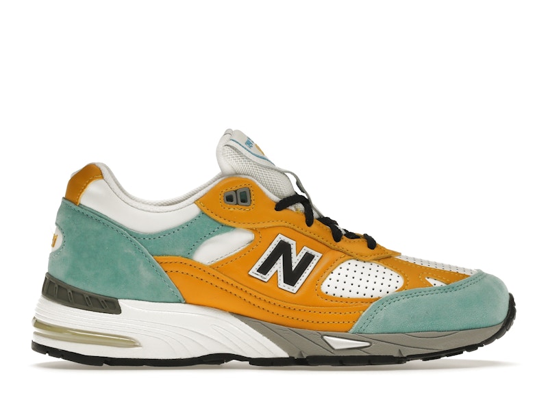 New Balance 991 SNS Yellow Blue (Women's)