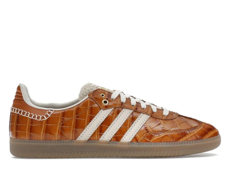 adidas Samba Wales Bonner Brown Croc Men's - JH9826