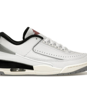 Jordan 2/3 White Black Metallic Silver Men's - FD0383-148