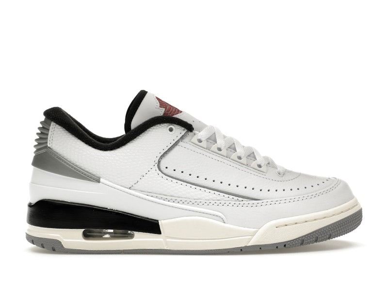 Jordan 2/3 White Black Metallic Silver Men's - FD0383-148