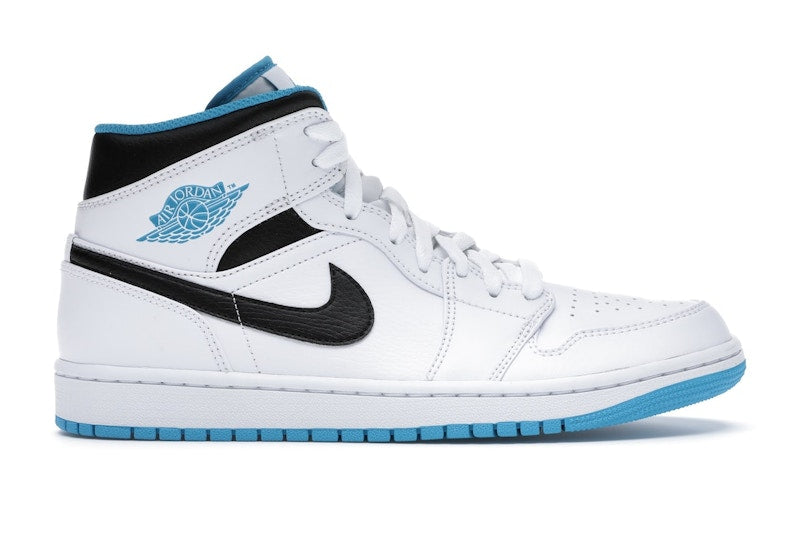 Jordan 1 Mid Laser Blue Men's - 554724-141 - US
