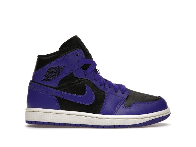 Jordan 1 Mid Purple Black (Women's)