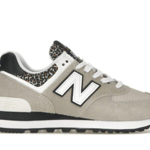 New Balance 574 Grey Black Leopard Print (Women's)