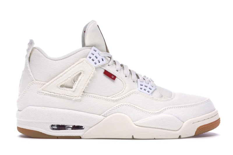 Jordan 4 Retro Levi's White (Blank Tag)