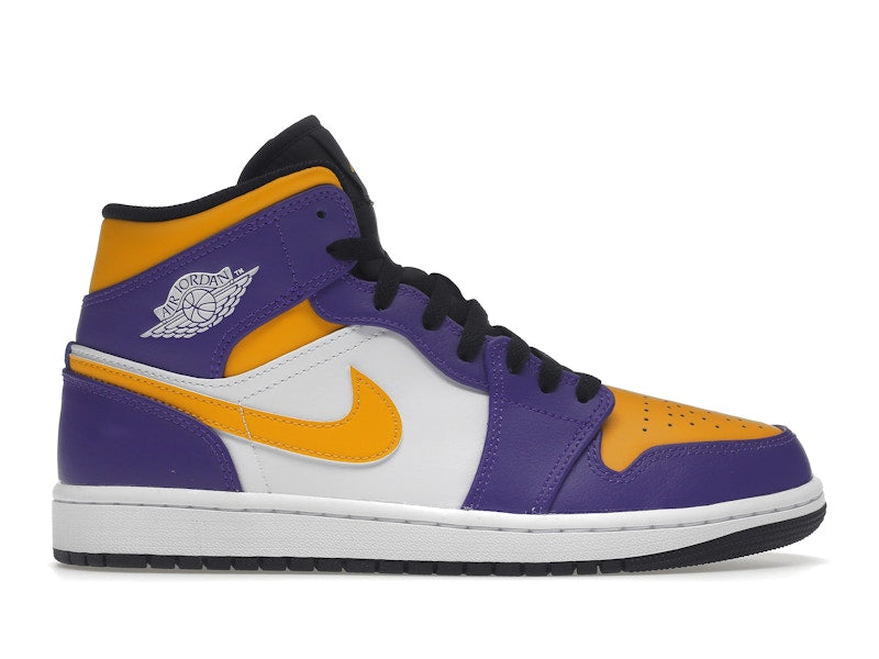 Jordan 1 Mid Lakers (2022) Men's - DQ8426-517 - US
