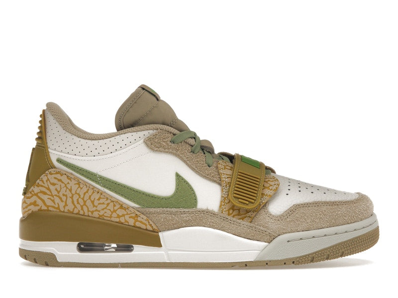 Jordan Legacy 312 Low Golden Moss Alligator