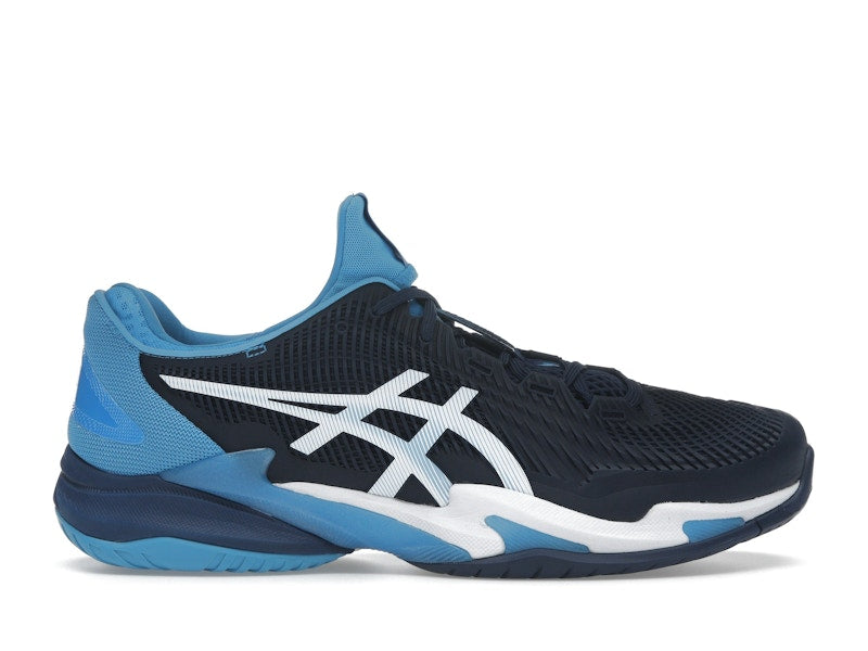 ASICS Court FF 3 Novak Blue Expanse White Men's - 1041A361-963 - US