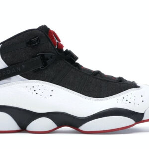 Jordan 6 Rings Black White Gym Red