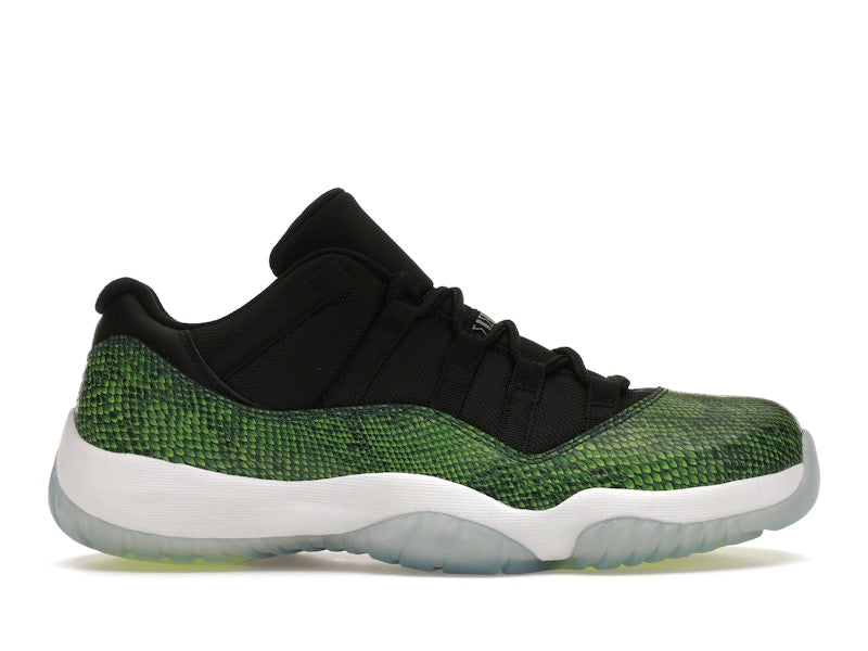 Jordan 11 Retro Low Green Snakeskin