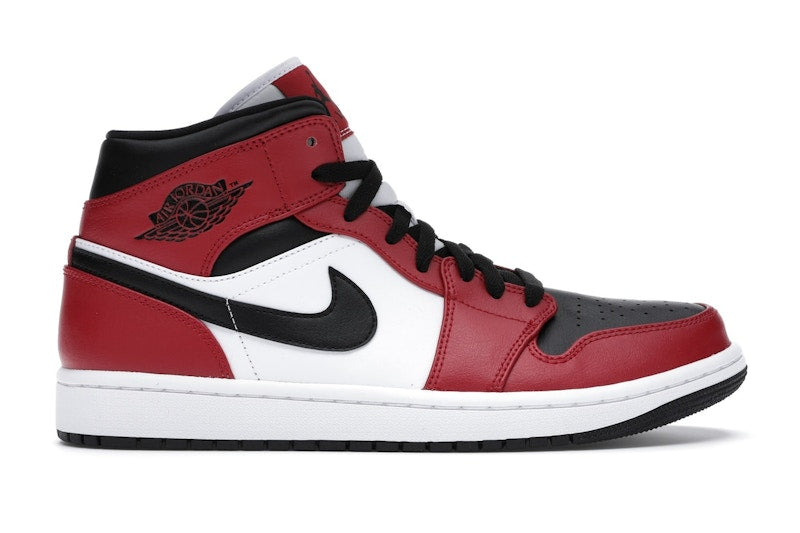 Jordan 1 Mid Chicago Toe Men's - 554724-069 - US