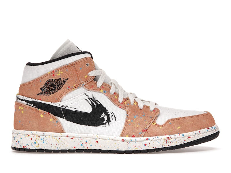 Jordan 1 Mid SE Brushstroke Men's - DA8005-100 - US