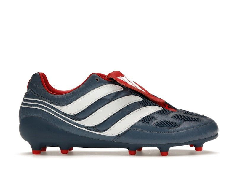 adidas Predator Precision FG Blue Grey Collegiate Red