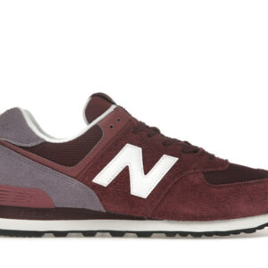 New Balance 574 Burgundy Purple Suede