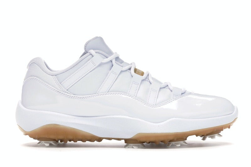Jordan 11 Retro Low Golf White Metallic Gold