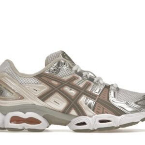ASICS Gel-Nimbus 9 White Oatmeal (Women's) - Image 2