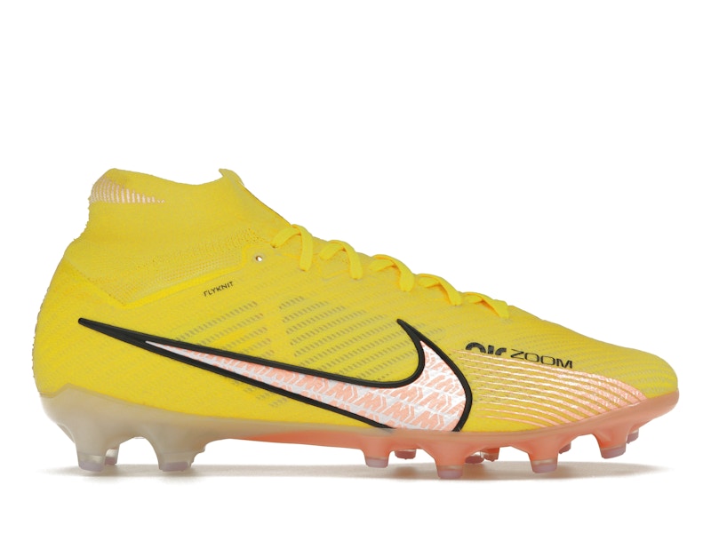 Nike Zoom Mercurial Superfly 9 Elite AG-Pro Yellow Strike Sunset Glow