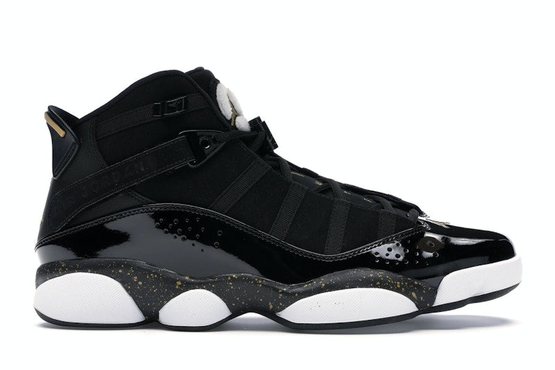 Jordan 6 Rings Black Metallic Gold White