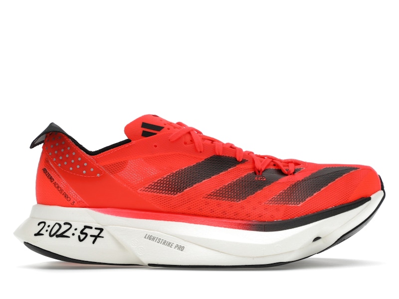 adidas Adizero Adios Pro 3 Solar Red Men's - ID3634 - US