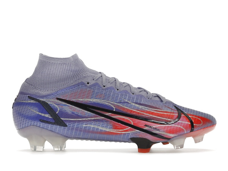 Nike Mercurial Superfly 8 FG Kylian Mbappe Flames (Clear Sole)