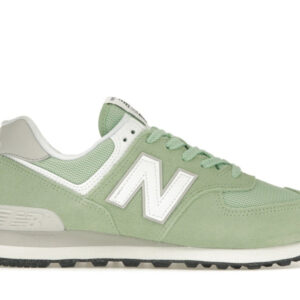 New Balance 574 Mint White