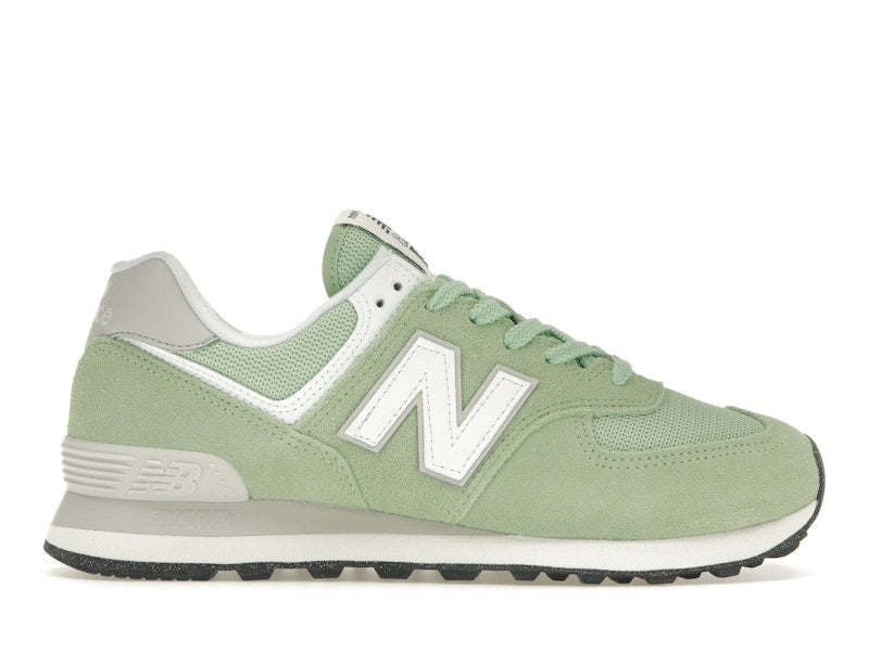 New Balance 574 Mint White