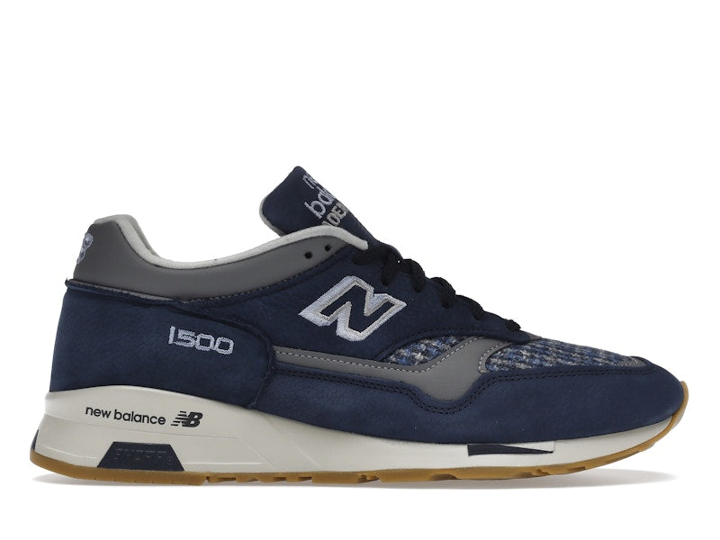 New Balance 1500 MiUK Navy Grey Harris Tweed