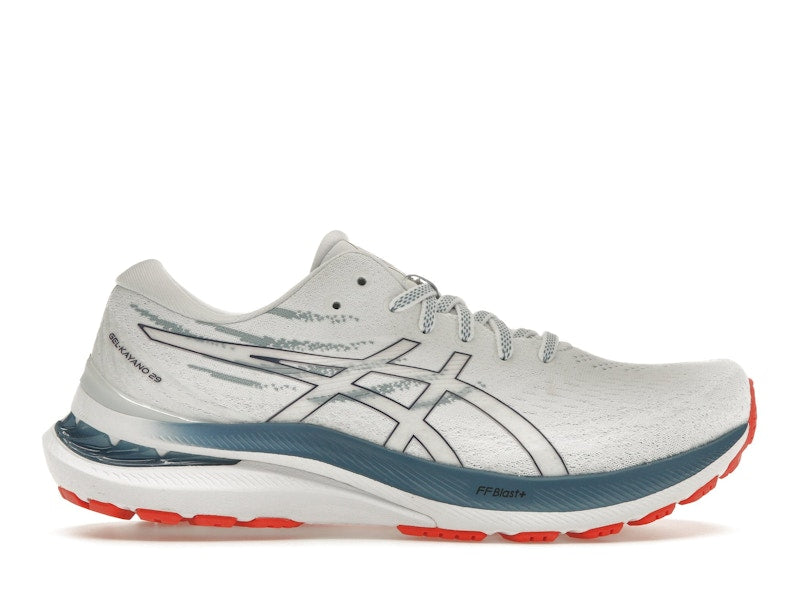 ASICS Gel-Kayano 29 White Deep Ocean Men's - 1011B440-101 - US