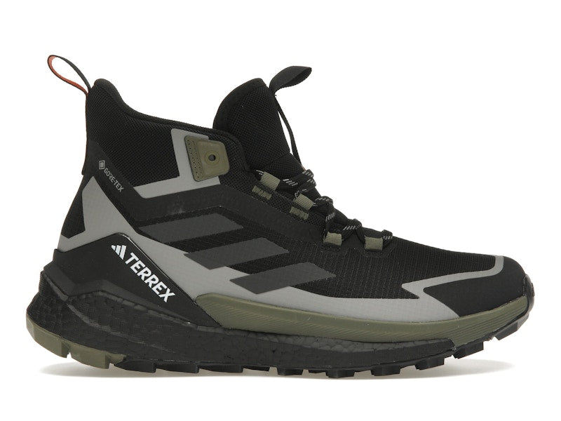 adidas Terrex Free Hiker 2.0 Gore-Tex Core Black Carbon Olive Strata