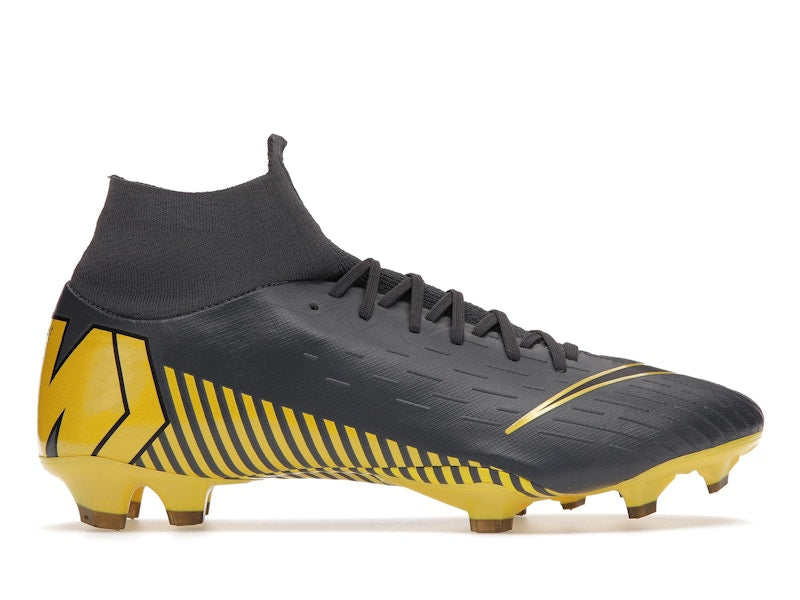 Nike Mercurial Superfly 6 Pro FG Grey Opti Yellow
