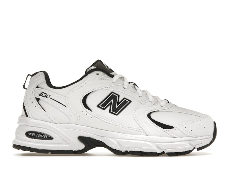 New Balance 530 White Black Leather