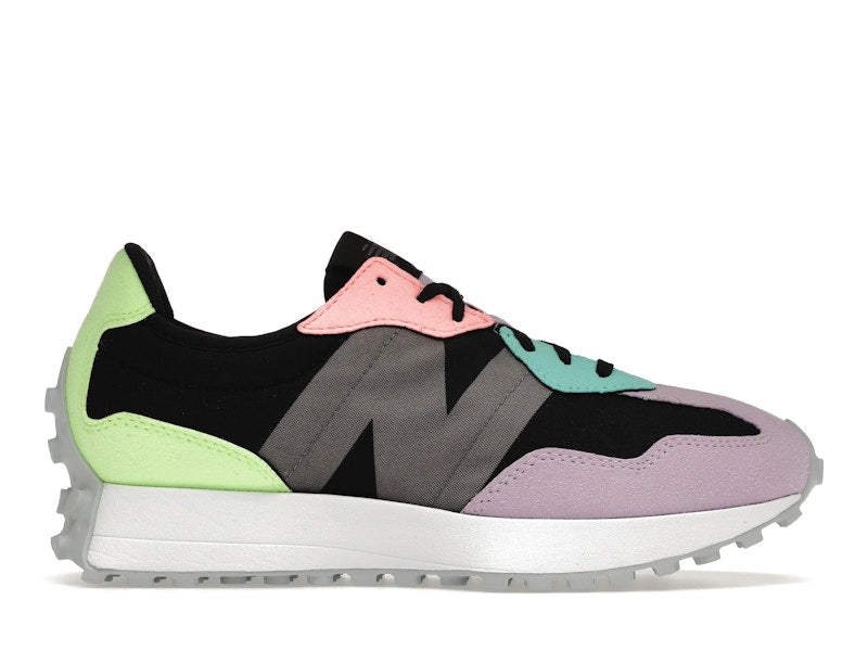 New Balance 327 Black Dark Violet (Women's)