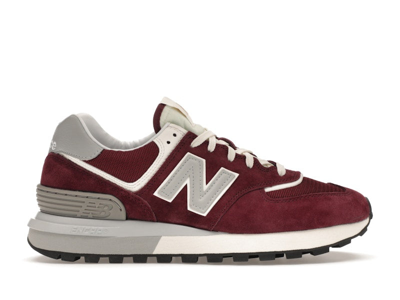 New Balance 574 Burgundy Silver