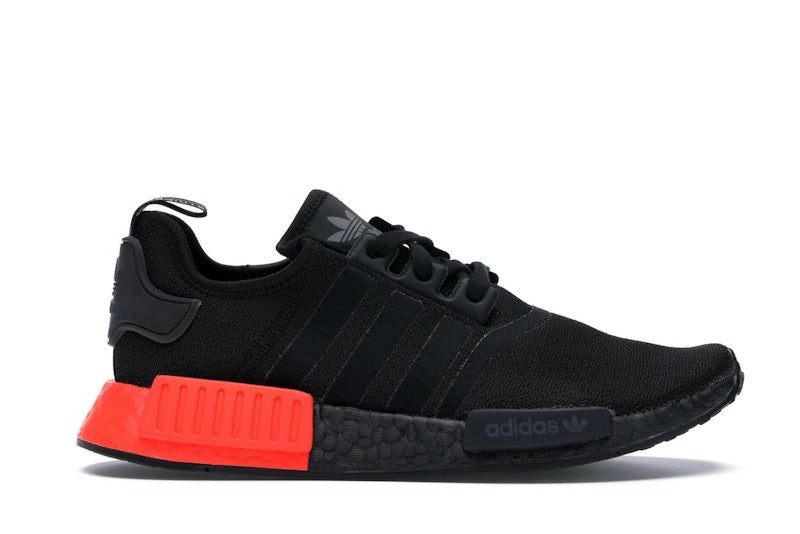 adidas NMD R1 Core Black Solar Red
