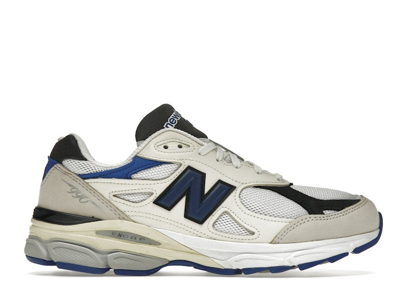 New Balance 990v3 MiUSA White Blue