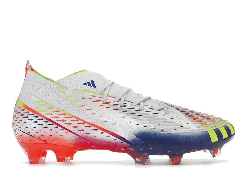 adidas Predator Edge.1 FG White Solar Yellow Power Blue