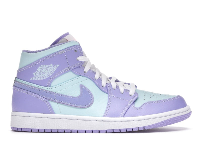 Air Jordan 1 Mid Purple Aqua
