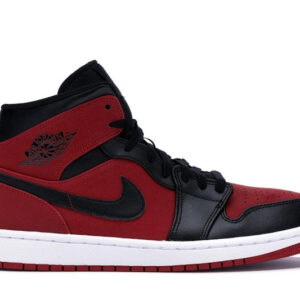 Jordan 1 Mid Gym Red Black