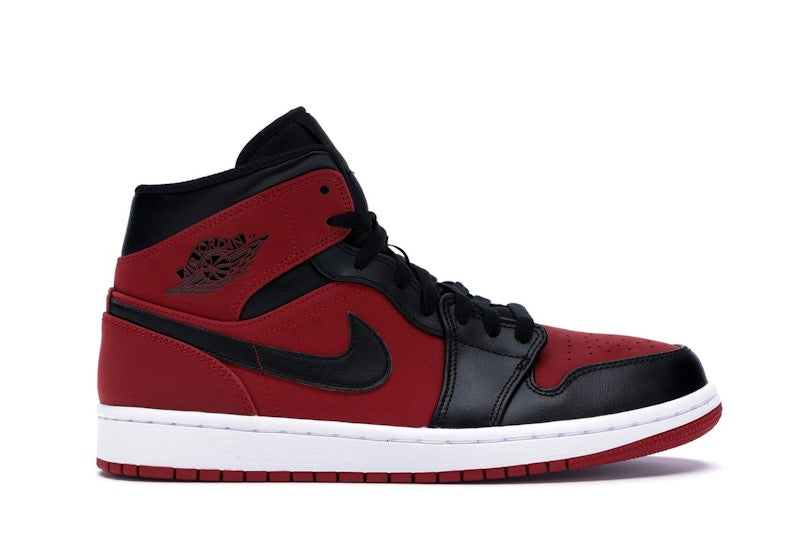 Jordan 1 Mid Gym Red Black
