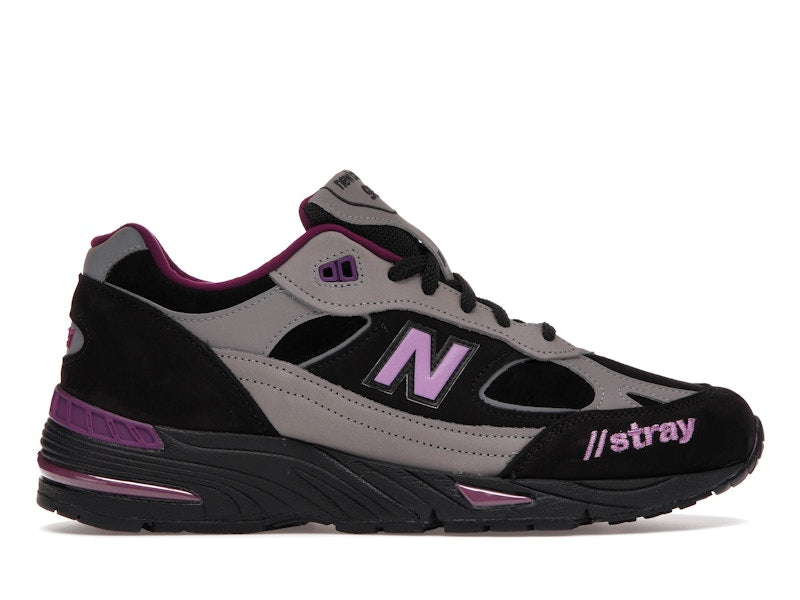 New Balance 991 Stray Rats Black